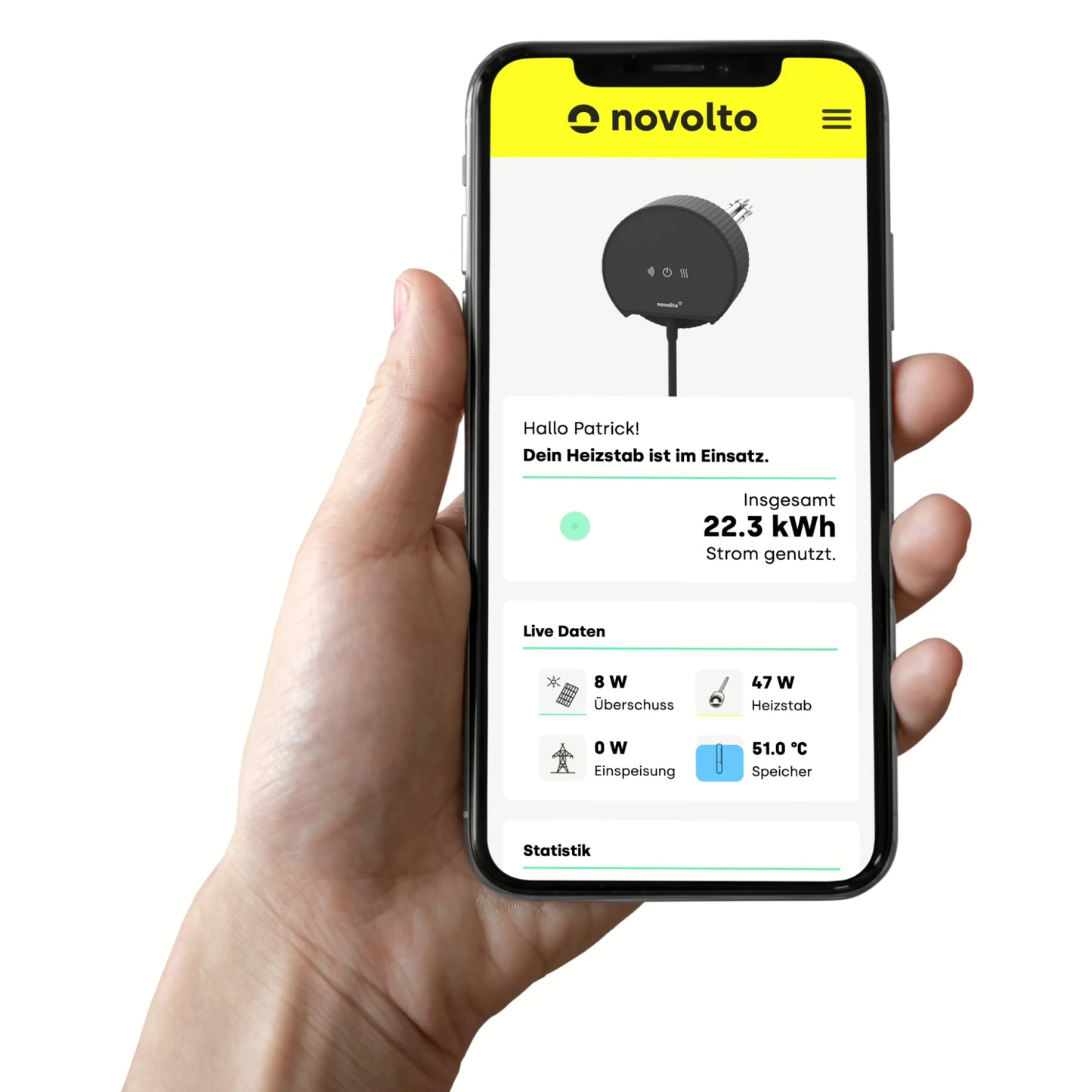 novolto P3000 (3,0 kW verwarmingselement)